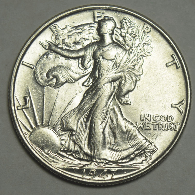 1947 Walking Liberty Half Brilliant Uncirculated