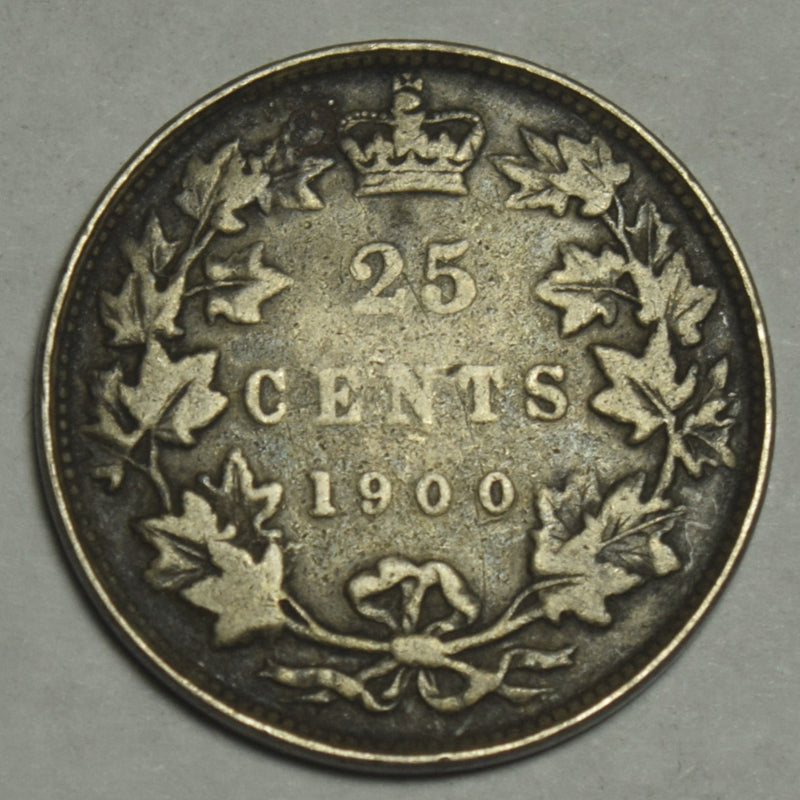 1900 Canadian Quarter . . . . Very Fine