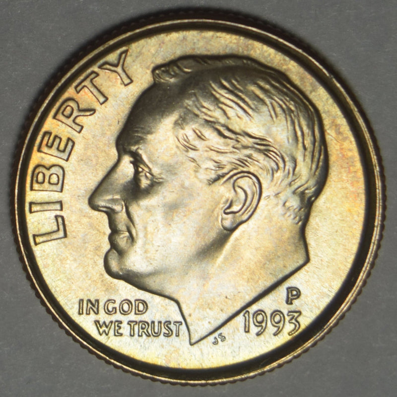 1993 Roosevelt Dime Brilliant Uncirculated