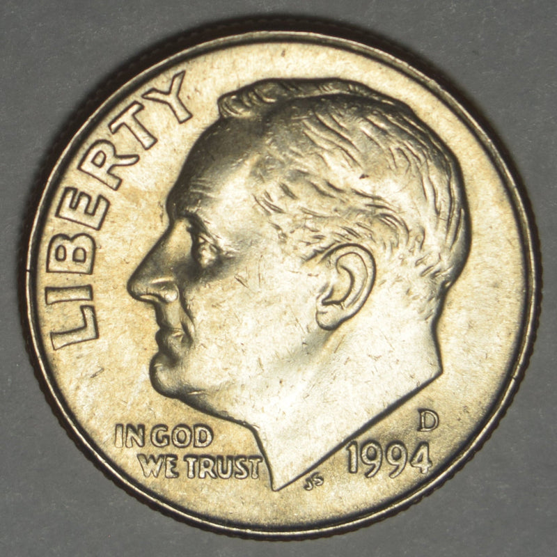 1994-D Roosevelt Dime Brilliant Uncirculated