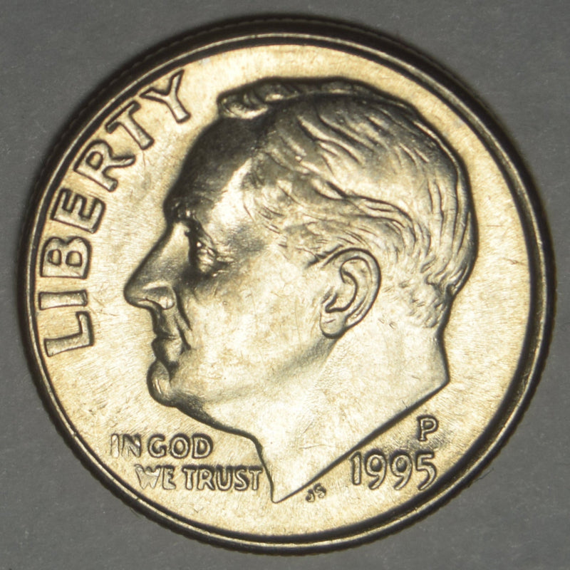1995 Roosevelt Dime Brilliant Uncirculated