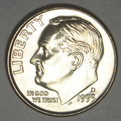 1995-D Roosevelt Dime Brilliant Uncirculated