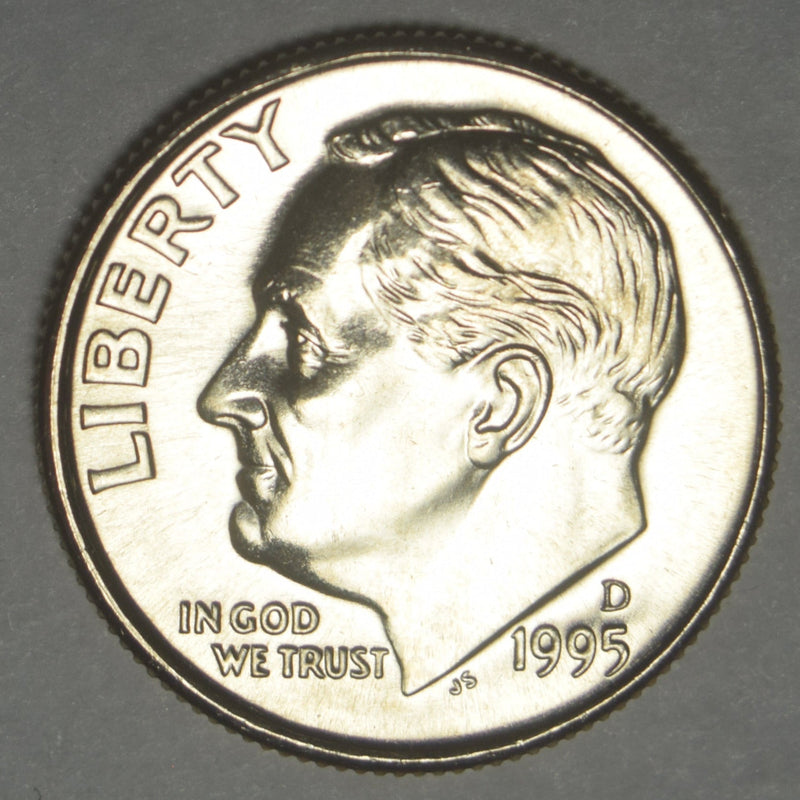 1995-D Roosevelt Dime Brilliant Uncirculated