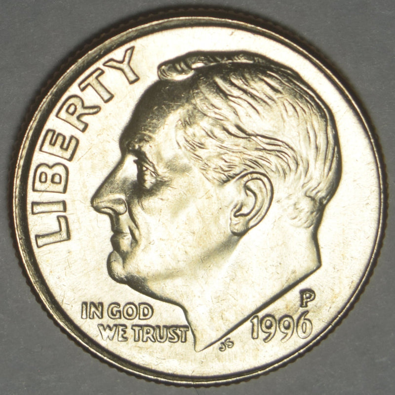 1996 Roosevelt Dime Brilliant Uncirculated