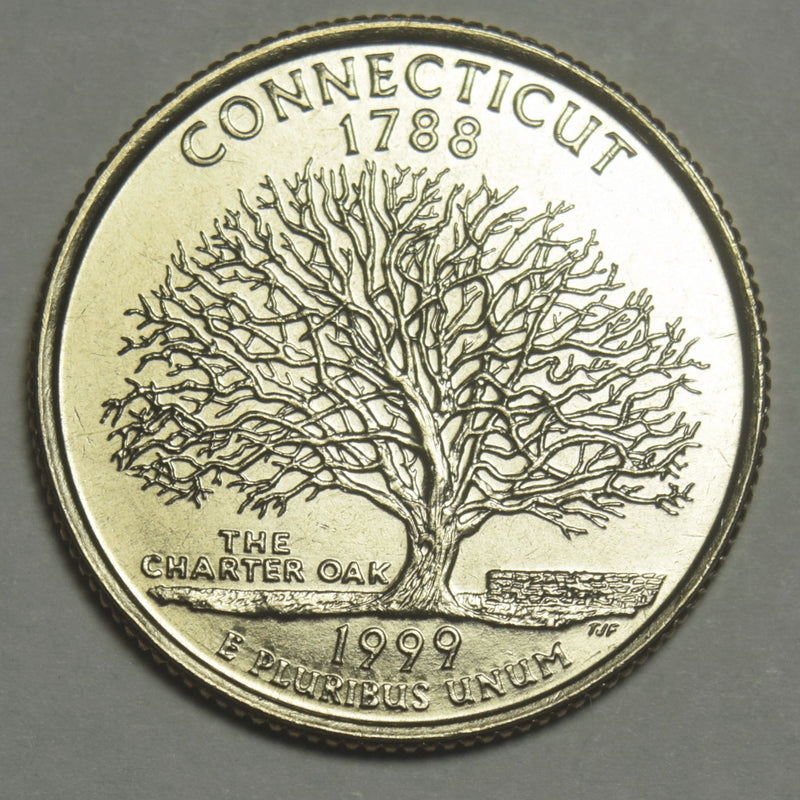1999-D Connecticut State Quarter . . . . Choice BU