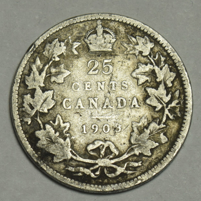 1903 Canadian Quarter . . . . Fine