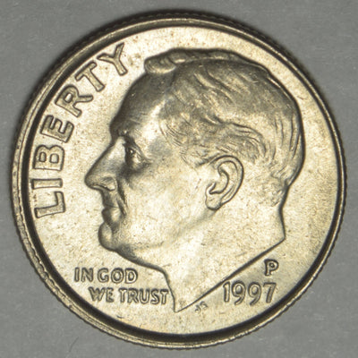 1997 Roosevelt Dime Brilliant Uncirculated