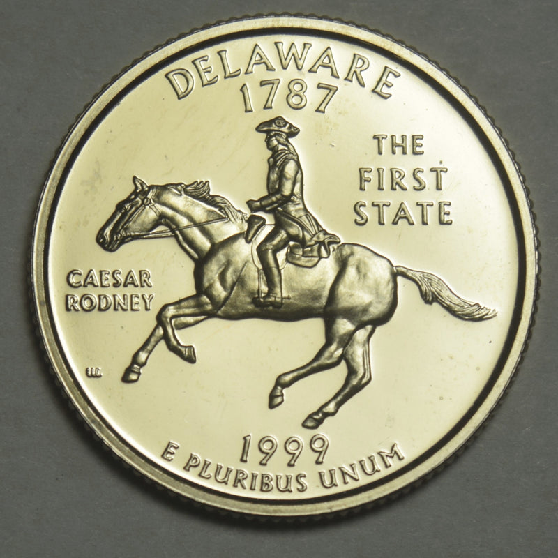 1999-S Delaware State Quarter . . . . Superb Brilliant Proof