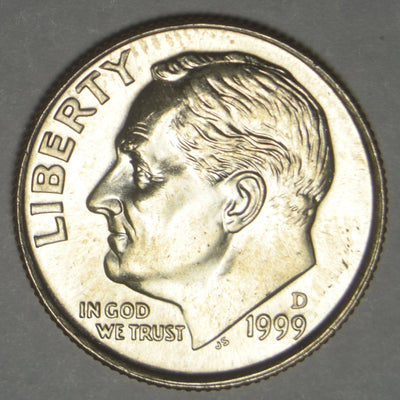 1999-D Roosevelt Dime Brilliant Uncirculated