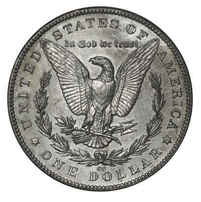 1889-CC Morgan Dollar . . . . Choice About Uncirculated