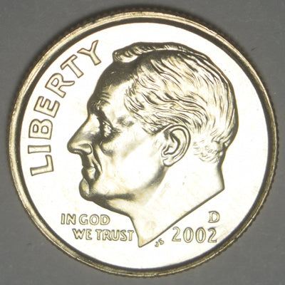 2002-D Roosevelt Dime Brilliant Uncirculated