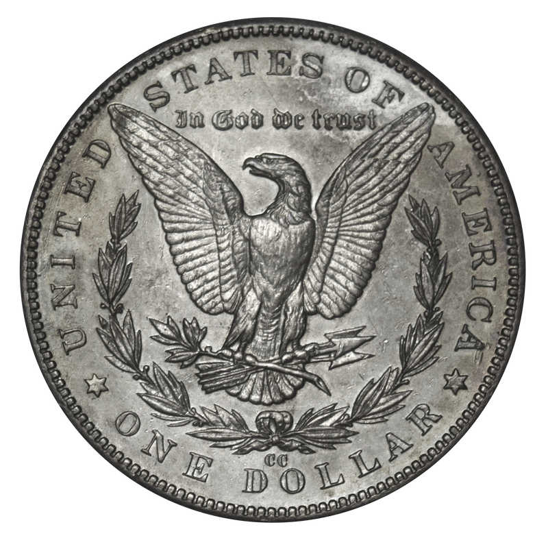 1889-CC Morgan Dollar . . . . Choice About Uncirculated