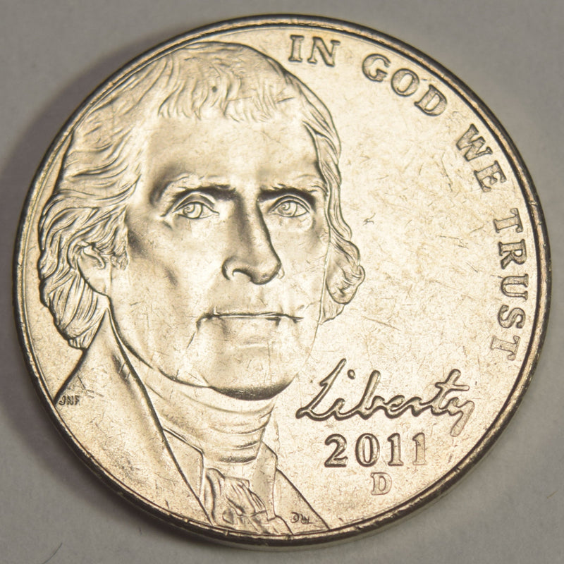 2011-D Jefferson Nickel . . . . Brilliant Uncirculated