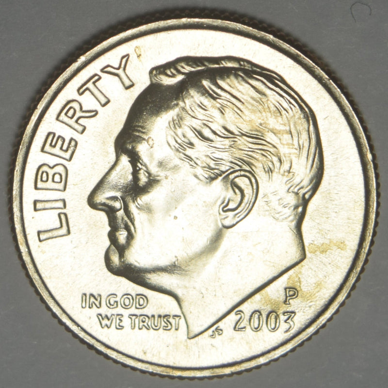 2003 Roosevelt Dime Brilliant Uncirculated