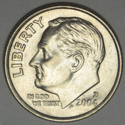 2004-D Roosevelt Dime Brilliant Uncirculated