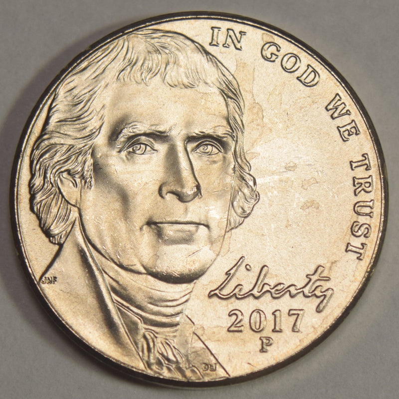 2017 Jefferson Nickel . . . . Brilliant Uncirculated