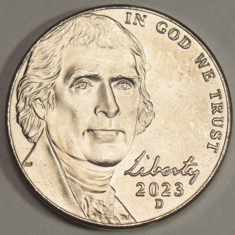 2023-D Jefferson Nickel . . . . Brilliant Uncirculated