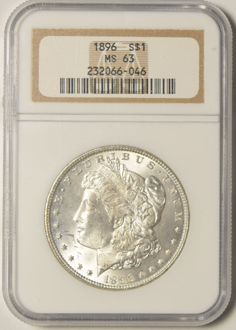 1896 Morgan Dollar . . . . NGC MS-63