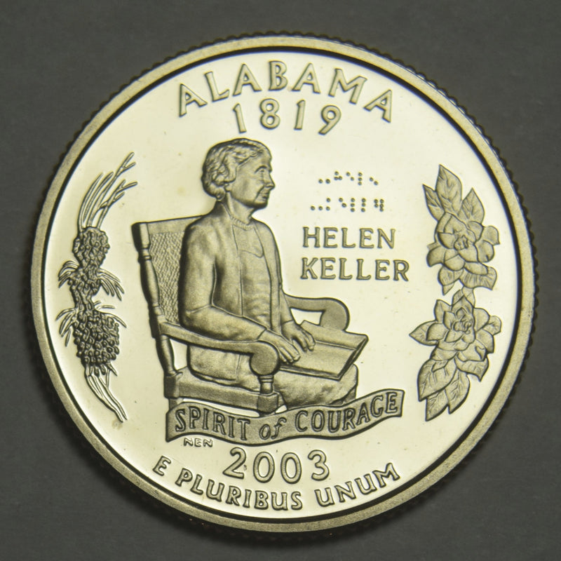 2003-S Alabama State Quarter . . . . Superb Brilliant Proof