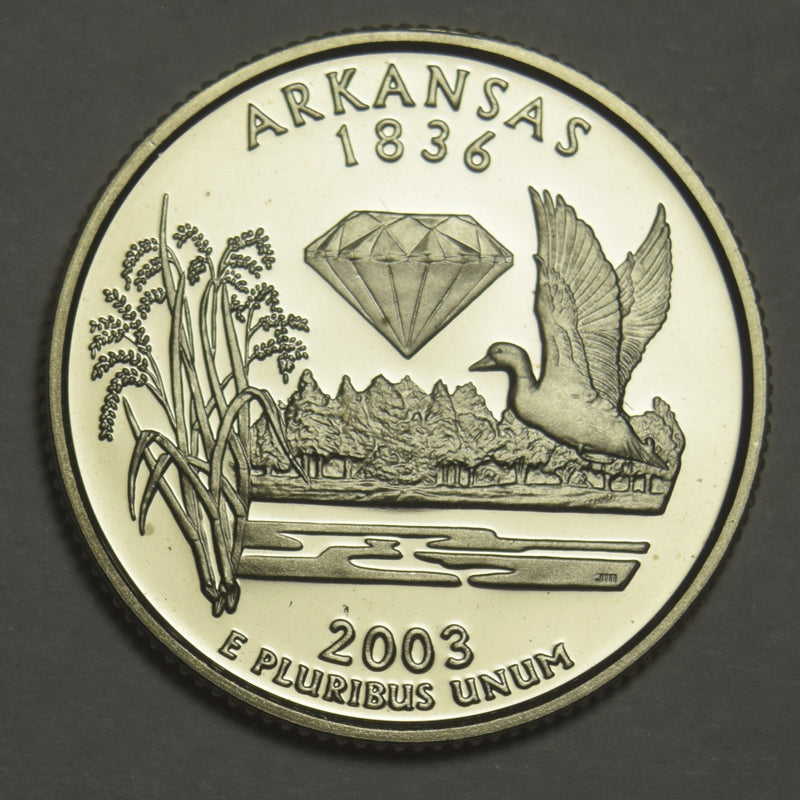 2003-S Arkansas State Quarter . . . . Superb Brilliant Proof