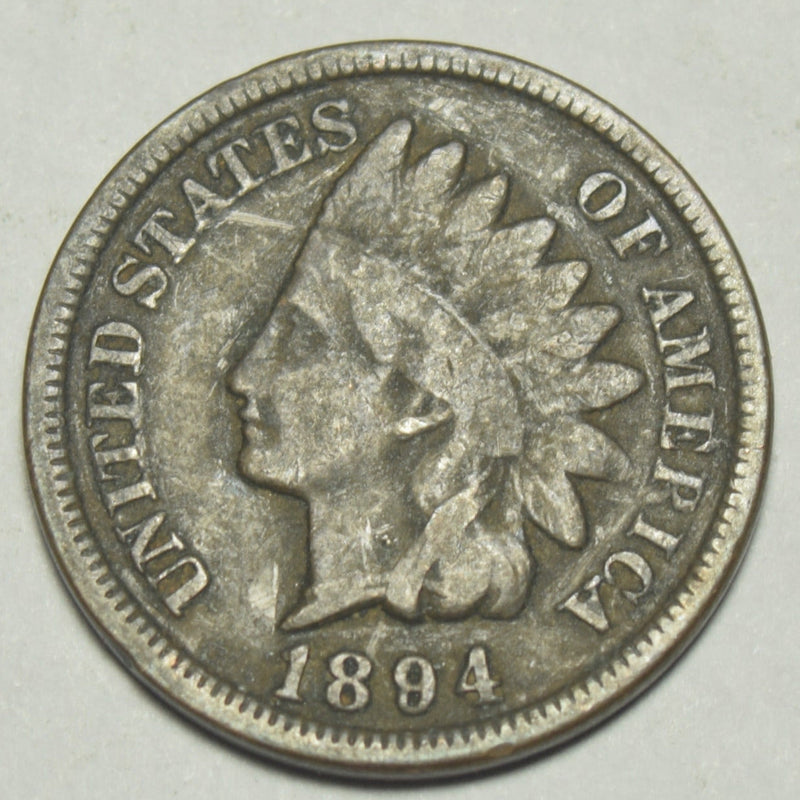 1894 Indian Cent . . . . Very Good