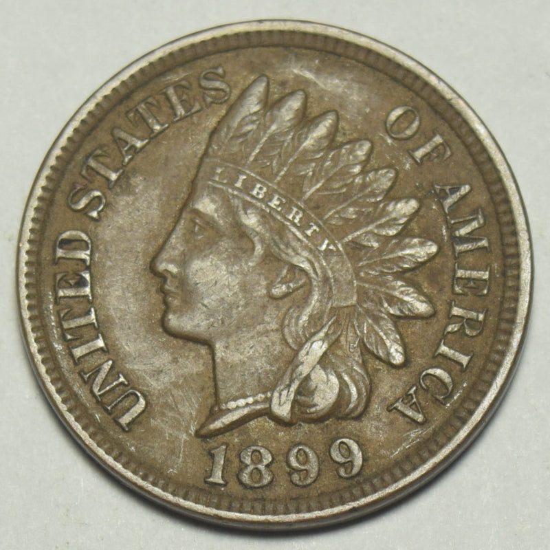 1899 Indian Cent . . . . Select Uncirculated Brown