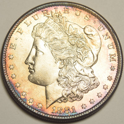1881-S Morgan Dollar Gem BU+