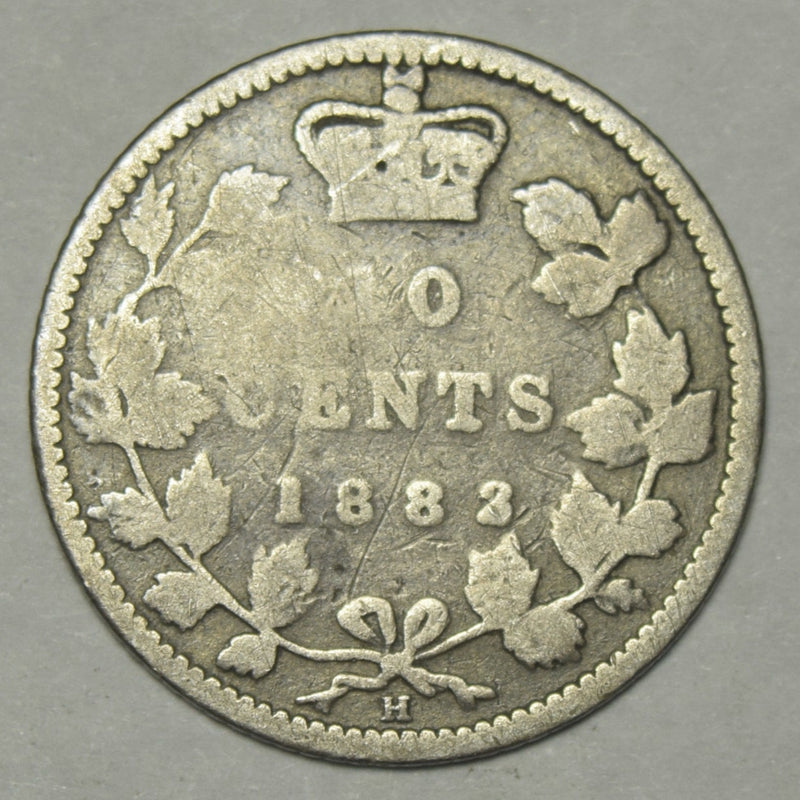 1882-H Canadian 10 Cents . . . . Good