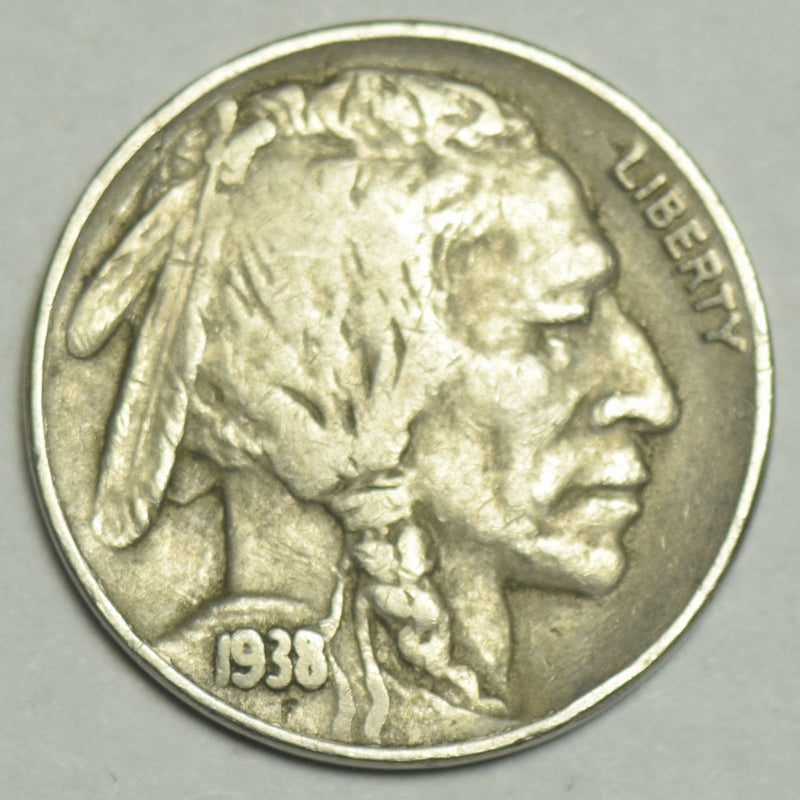 1938-D Buffalo Nickel . . . . VF/XF