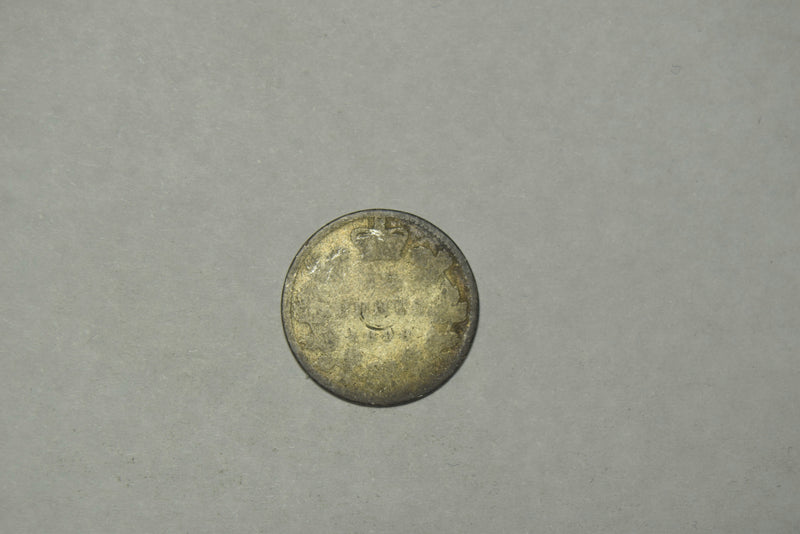 1898 Canadian 10 Cents . . . . About Good