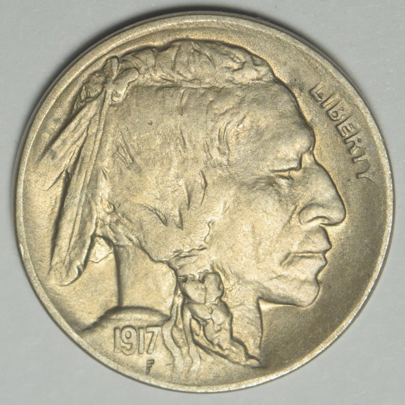 1917-D Buffalo Nickel . . . . Choice About Uncirculated