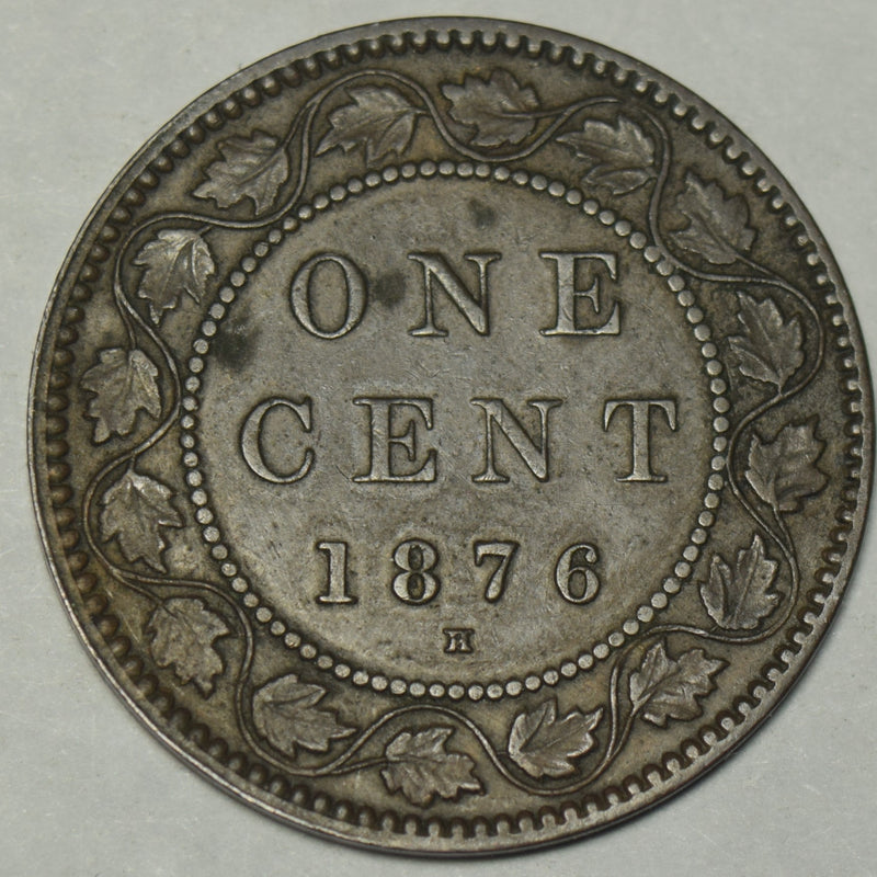 1876-H Canadian Cent . . . . Extremely Fine