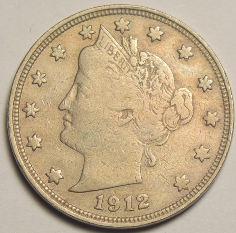 1912-S Liberty Nickel . . . . Very Fine