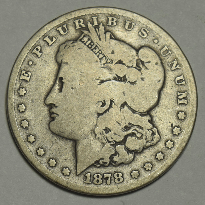 1878 7TF Morgan Dollar . . . . Very Good