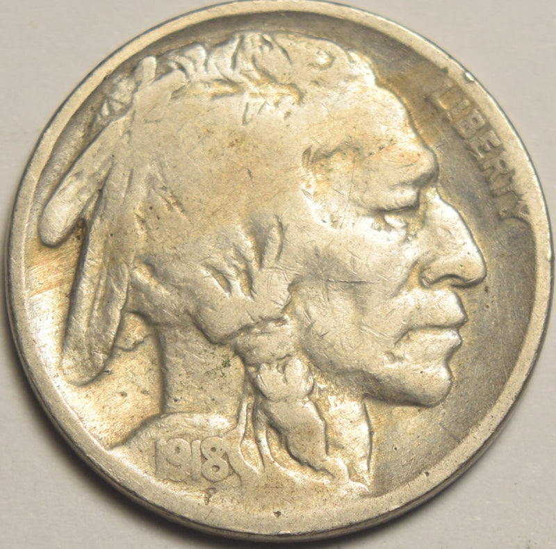 1918 Buffalo Nickel . . . . Fine