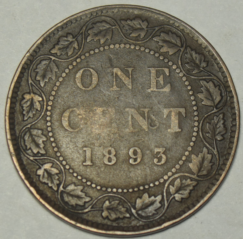 1893 Canadian Cent . . . . Very Fine