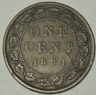 1894 Canadian Cent Extremely Fine