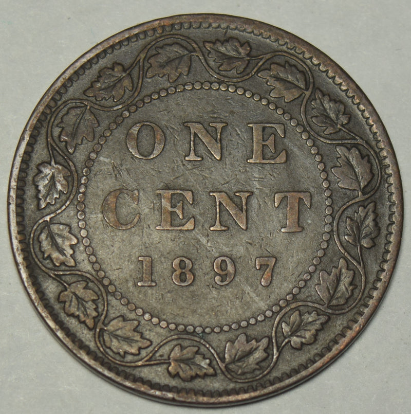1897 Canadian Cent . . . . Very Fine
