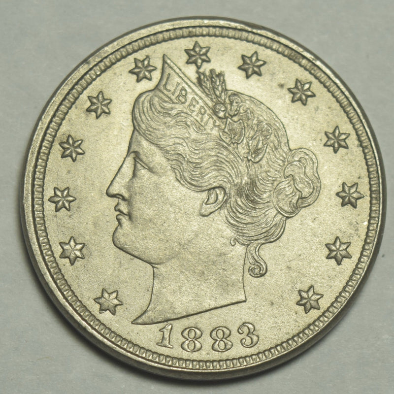 1883 CENTS Liberty Nickel . . . . Choice Brilliant Uncirculated