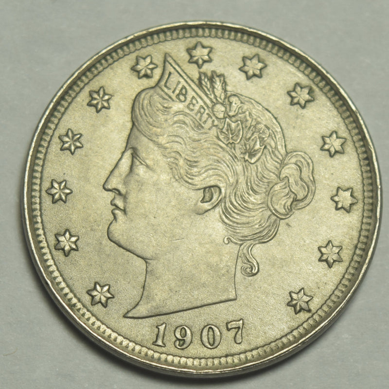 1907 Liberty Nickel . . . . Choice Brilliant Uncirculated