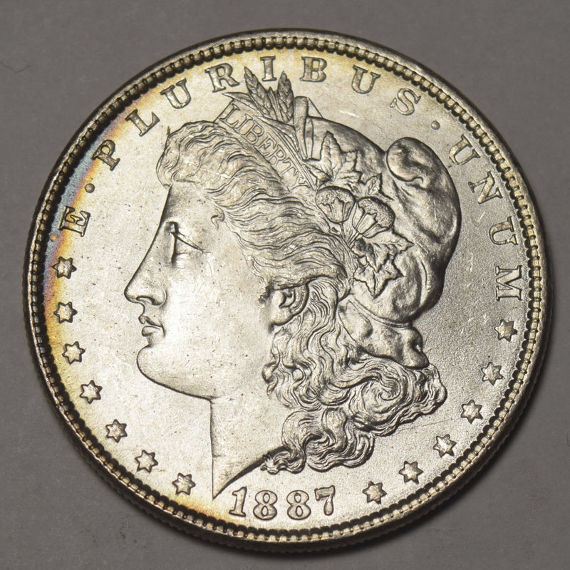 1887 Morgan Dollar . . . . Choice Brilliant Uncirculated