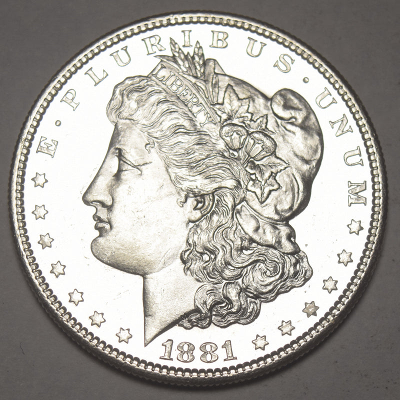 1881-S Morgan Dollar . . . . Choice BU DMPL