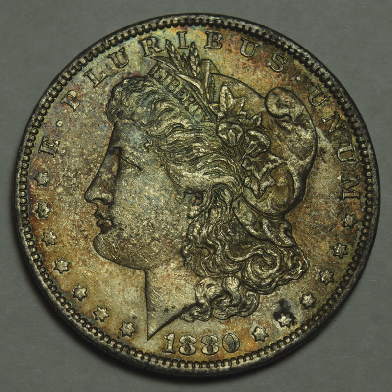 1880-O Morgan Dollar . . . . Choice BU Color!