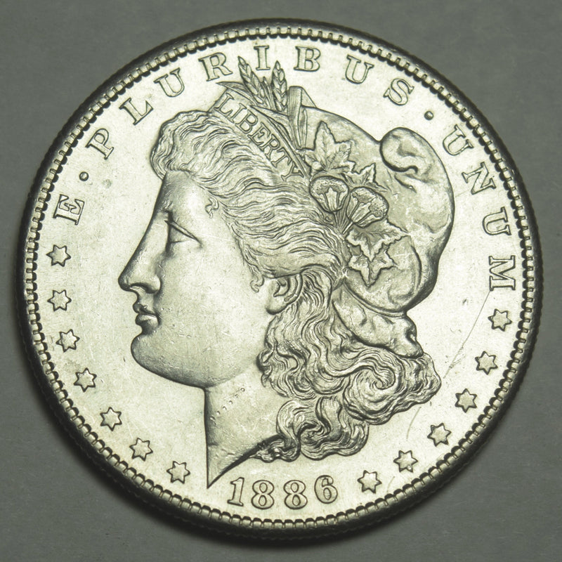 1886-S Morgan Dollar . . . . Select Brilliant Uncirculated