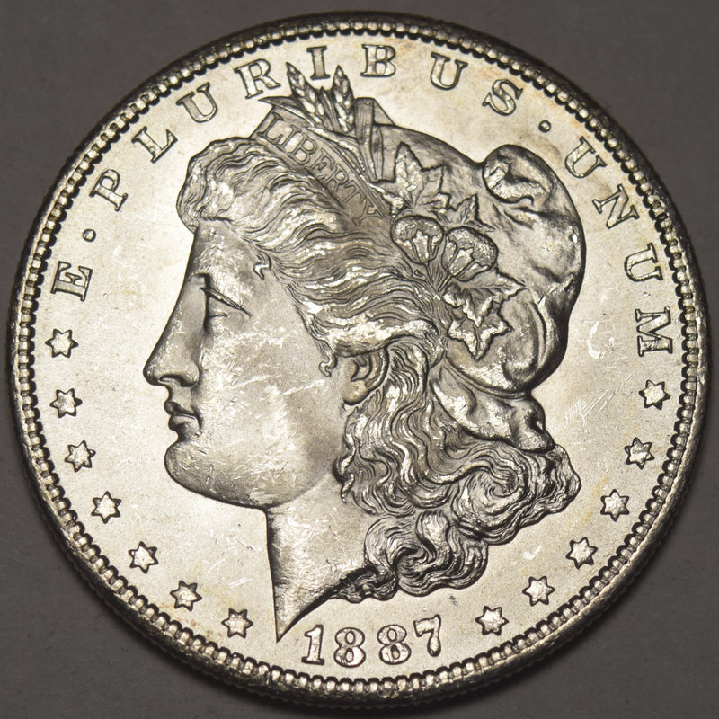 1887-S Morgan Dollar . . . . Gem Brilliant Uncirculated