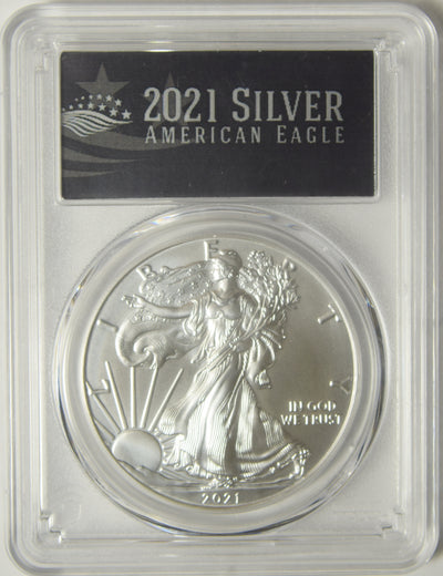 2021 Type 1 Silver Eagle . . . . PCGS MS-70 First Day of Issue