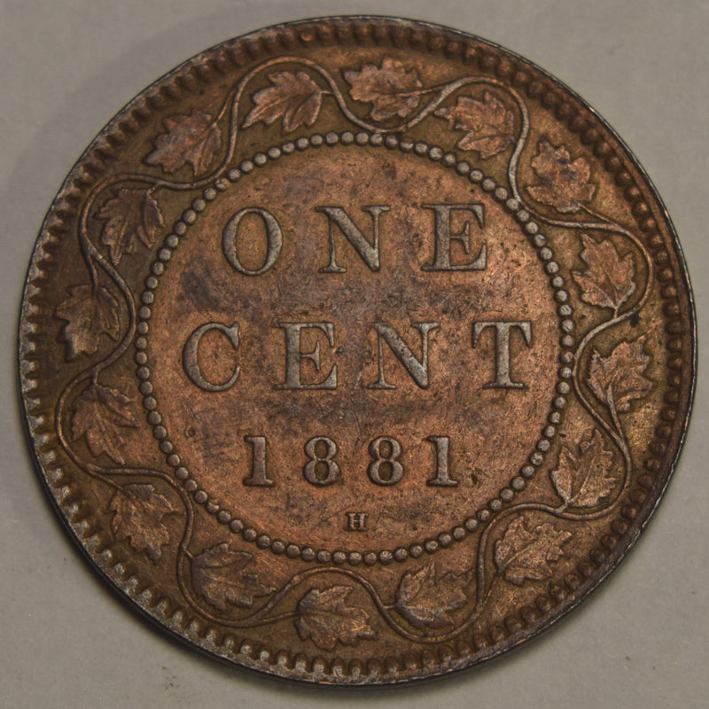 1881-H Triple N Canadian Cent . . . . Select BU Red/Brown