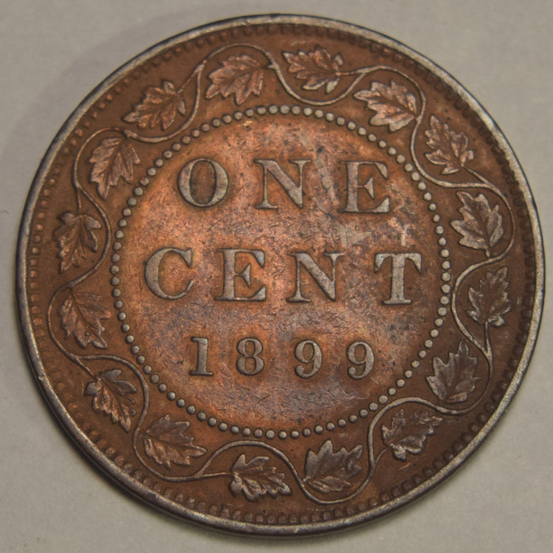 1899 Canadian Cent Select BU Red/Brown
