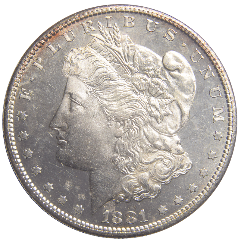 1881-S Morgan Dollar Gem BU Prooflike