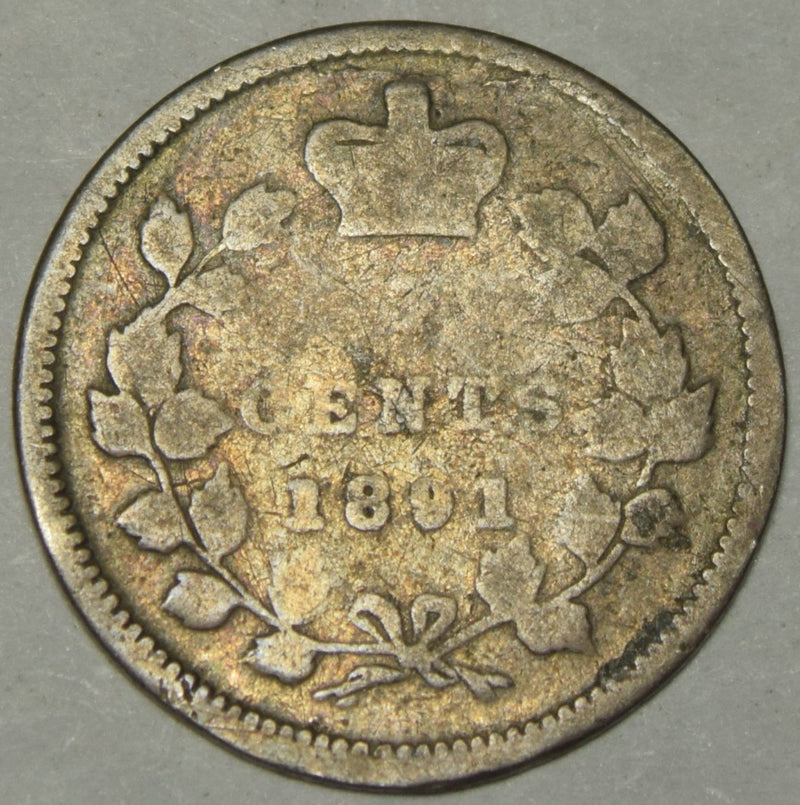 1891 Canadian 5 Cents . . . . Good